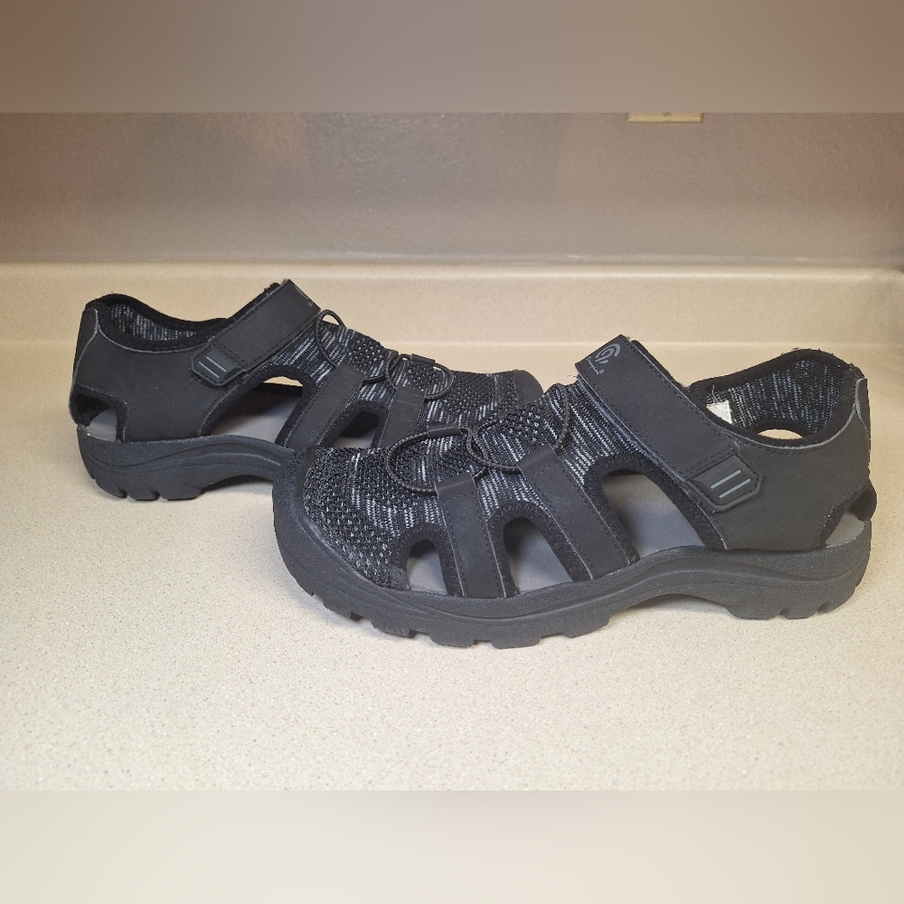 Champion Black and Gray Sandals